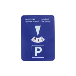 Digital Parking Timer Disc for Car Electronic Parking Accessory for 4 languages Parking Compliance Portable Arrival Time Display