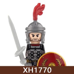 Medieval Castle Soldier Figures Building Blocks Military Roman Empire Knight Guard Heavy Cavalry Infantry Warrior Bricks Toy Boy