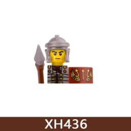Medieval Castle Soldier Figures Building Blocks Military Roman Empire Knight Guard Heavy Cavalry Infantry Warrior Bricks Toy Boy
