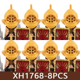 Medieval Castle Soldier Figures Building Blocks Military Roman Empire Knight Guard Heavy Cavalry Infantry Warrior Bricks Toy Boy
