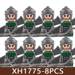Medieval Castle Soldier Figures Building Blocks Military Roman Empire Knight Guard Heavy Cavalry Infantry Warrior Bricks Toy Boy