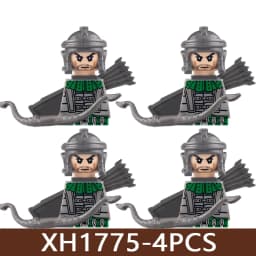 Medieval Castle Soldier Figures Building Blocks Military Roman Empire Knight Guard Heavy Cavalry Infantry Warrior Bricks Toy Boy