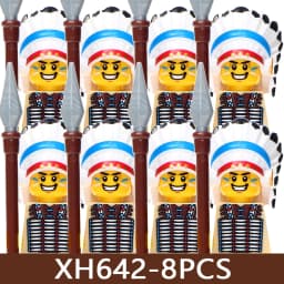 Medieval Castle Soldier Figures Building Blocks Military Roman Empire Knight Guard Heavy Cavalry Infantry Warrior Bricks Toy Boy
