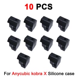 For Anycubic Kobra X Nozzle Silicone Sock Nozzle sock High Temp Resist KX Tool head Kobra X Accessories Kobra X Hotend Cover
