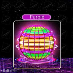 Pro Magic Gesture Control Hover Ball Flying Spinner, 360° Rotating Colorful LED Lights, Durable Outdoor Toy for Adults and Teens
