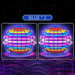 Pro Magic Gesture Control Hover Ball Flying Spinner, 360° Rotating Colorful LED Lights, Durable Outdoor Toy for Adults and Teens
