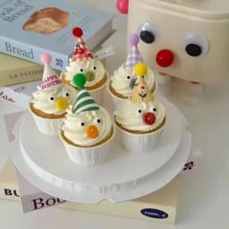 15Pcs/set Mini Birthday Hat Cake Toppers for Wedding Birthday Party Dessert Cake Decoration Baby Shower Cupcake Topper Christmas