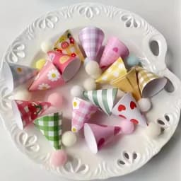 15Pcs/set Mini Birthday Hat Cake Toppers for Wedding Birthday Party Dessert Cake Decoration Baby Shower Cupcake Topper Christmas