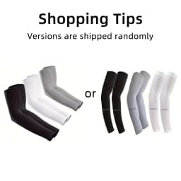 3-Pack Cooling Sun Arm Sleeves, UV Protection Breathable Arm Covers for Outdoor Sports, Cycling Running Mountaineering