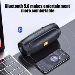 Lenovo TF USB Bluetooth Wireless Speaker Portable Dual Speaker Stereo Outdoor Playback FM Voice Broadcasting Subwoofer Speakers