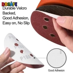 5 Inch Sanding Discs, 40 80 120 180 240 320 400 600 800 Grit Hook and Loop Sandpaper for Random Orbital Sander
