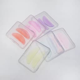 9 Color Ultra Thin Silicone Eyelash Perm Pads Lashes Rods Shield Lifting 3D Eyelash Curler Accessories Applicator Makeup Tool