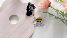 2pcs One Piece Luffy Anime Lapel Pins Set Enamel Brooches for Backpack Men Women Jewelry Accessory Cool Anime Badges