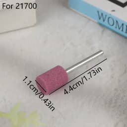 1Set For 18650/21700 Lithium Battery Solder Joint Grinding Polishing Tools Kit High-Efficiency Grinding Tools Grinding Sleeve
