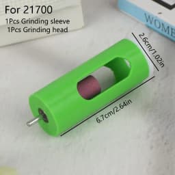 1Set For 18650/21700 Lithium Battery Solder Joint Grinding Polishing Tools Kit High-Efficiency Grinding Tools Grinding Sleeve