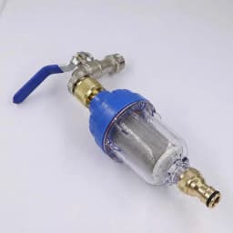 1/2" 40μm Prefilter 16mm Pacifier Garden Taps Faucet Filter Quick Connector 316 Stainless Steel Screen Irrigation Hose Adapter