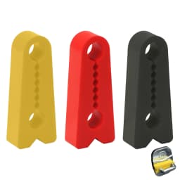 Car Anti Collision Strip Thickened Door Buffer Pad Shock Absorbing Rubber Strip For Car Door Protective Styling Mouldings