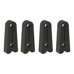 Car Anti Collision Strip Thickened Door Buffer Pad Shock Absorbing Rubber Strip For Car Door Protective Styling Mouldings