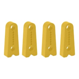 Car Anti Collision Strip Thickened Door Buffer Pad Shock Absorbing Rubber Strip For Car Door Protective Styling Mouldings