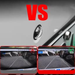 Universal Car Camera Lens Protector 2PCS Rear View Backup Camera Cover 360° Camera Protection Anti Scratch Waterproof
