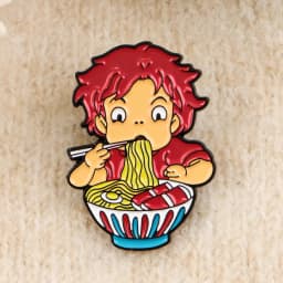 2pcs Cute Girls Enamel Pins Set Anime Brooches for Backpacks Hat Lapel Pins Badges for Fans Gifts Cosplay Accessories Toy
