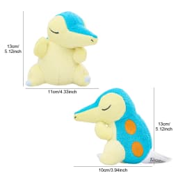 Oshawott Caterpie Gardevoir Oshawott Cyndaquil Plush Toys Cute Anime Stuffed Bulbasaur Pikachu Cartoon Peluche Doll Gfit 18-20CM