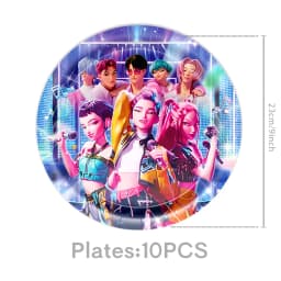 KPOP GIRL KATSEYE Party Decorative Supplies Disposable Cutlery Cup and Plate Children's Birthday Group Balloon Baby Shower