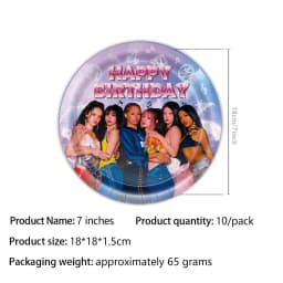 KPOP GIRL KATSEYE Party Decorative Supplies Disposable Cutlery Cup and Plate Children's Birthday Group Balloon Baby Shower