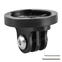 Bike Computer Holder Base Bicycle Camera Headlight Mount Adapter for Garmin Gopro Male/female Bracket Fixing Base Connector Seat