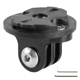 Bike Computer Holder Base Bicycle Camera Headlight Mount Adapter for Garmin Gopro Male/female Bracket Fixing Base Connector Seat