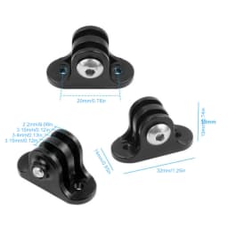 Bike Computer Holder Base Bicycle Camera Headlight Mount Adapter for Garmin Gopro Male/female Bracket Fixing Base Connector Seat