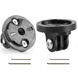 Bike Computer Holder Base Bicycle Camera Headlight Mount Adapter for Garmin Gopro Male/female Bracket Fixing Base Connector Seat