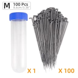 100 Pieces Needle Felting Kit, Wool Felting Needles Tool, Essential Tools for Beginner to Expert 3 Sizes 3.58/3.38/3.07 inch