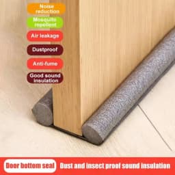 Adjustable Door Draft Stopper Seal Strip Bottom Weather Stripping for Door and Windows Windproof Soundproof Dustproof Waterproof