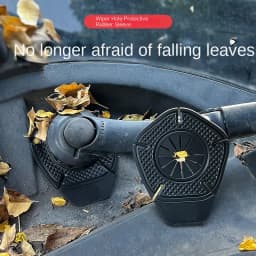 Car Windshield Wiper Hole Protective Cover Wiper Dustproof Bottom Sleeve Leaves Debris Prevention