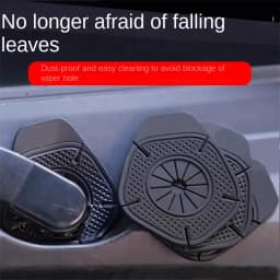 Car Windshield Wiper Hole Protective Cover Wiper Dustproof Bottom Sleeve Leaves Debris Prevention