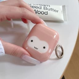Funng Cute Glasses-wearing Little Animal Glossy Surface Earphones Protective Cover Case for AirPods 1 or 2 3 4 Pro Pro2 Pro3