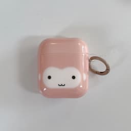 Funng Cute Glasses-wearing Little Animal Glossy Surface Earphones Protective Cover Case for AirPods 1 or 2 3 4 Pro Pro2 Pro3