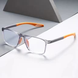8pcs Super Value Rectangle Simple Sport Non-Slip Presbyopia Glasses - Multiple Pairs for Middle-Aged and Elderly Men and Women