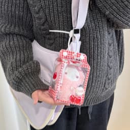 INS Korean Fashion Cute Milk Box Transparent Doll Bag Trendy Girls Figure Display Pendant Storage Decoration Accessories Gifts