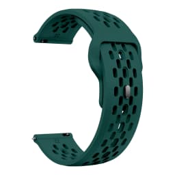 18mm 20mm 22mm Silicone Strap for Garmin Venu 4 3 3s Sq 2 Plus/Active 6/5 Breathable Bracelet for Garmin Forerunner 570/165/265S