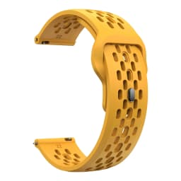 18mm 20mm 22mm Silicone Strap for Garmin Venu 4 3 3s Sq 2 Plus/Active 6/5 Breathable Bracelet for Garmin Forerunner 570/165/265S