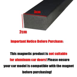 Door opening magnetic anti-collision strip protection cushion foam sponge anti scratch door anti-collision