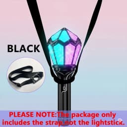 K-POP Crossbody Light Stick Strap Lanyard, Solid Color Light Stick Strap, Adjustable, Designed Specifically for Fan Gatherings