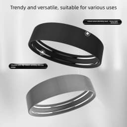 Outdoor Sports Yoga Fitness Running Men's Headband Women's Non-Slip Sweat-Absorbent Breathable Hairband for Training
