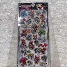 Kawaii The Powerpuff Girls Stickers Cartoon Creative Phone Case Transparent Sticker Hand Account Material Friend Birthday Gift