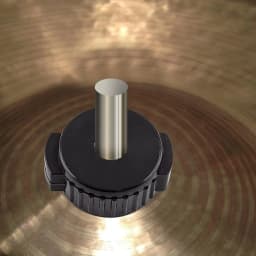 Miwayer 6/12Pcs Quick Release Universal Cymbal Nuts, 8mm Black Plastic Quick-Change Cymbal Toppers for Percussion Accessories