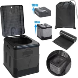 Equipment Portable Car Folding Toilet Toilet Camping Emergency Artifact Car Travel Outdoor Mobile Toilet Camping multitool
