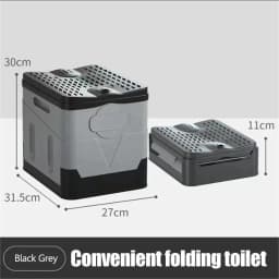 Equipment Portable Car Folding Toilet Toilet Camping Emergency Artifact Car Travel Outdoor Mobile Toilet Camping multitool