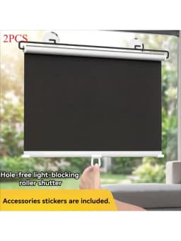 2PCS Home Window Sunshade, Heat-resistant and Sun Resistant, Extendable with Suction Cup Installation Simple and Easy To Operate